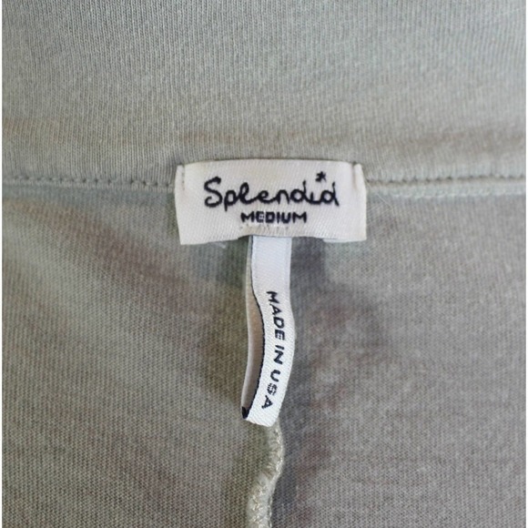 Splendid Open Front Cardigan Light Gray Heather Size M - Picture 4 of 4